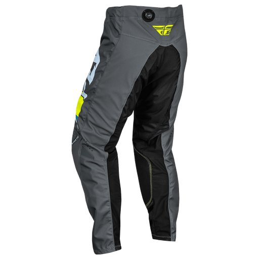 FLY Racing FLY Racing Men's Kinetic Prix Pants Ice Grey/Charcoal/Hi - Vis28