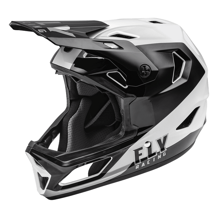 FLY Racing FLY Racing Rayce Mountain Bike Helmet Black/WhiteXS