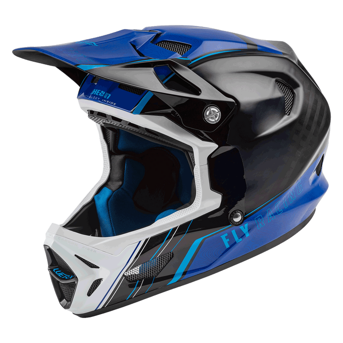 FLY Racing FLY Racing Werx - R Carbon Mountain Bike Helmet (Non - Current Colour) Blue CarbonYLG