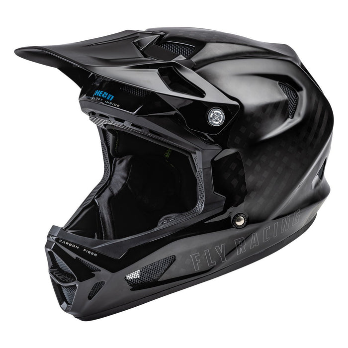 FLY Racing FLY Racing Werx - R Carbon Mountain Bike Helmet (Non - Current Colour) Black CarbonYLG