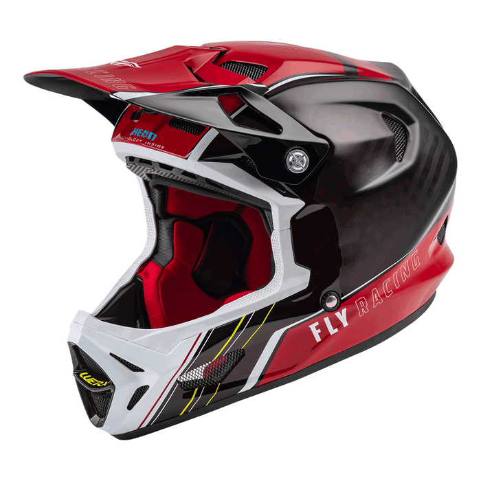 FLY Racing FLY Racing Werx - R Carbon Mountain Bike Helmet (Non - Current Colour) Red CarbonYLG