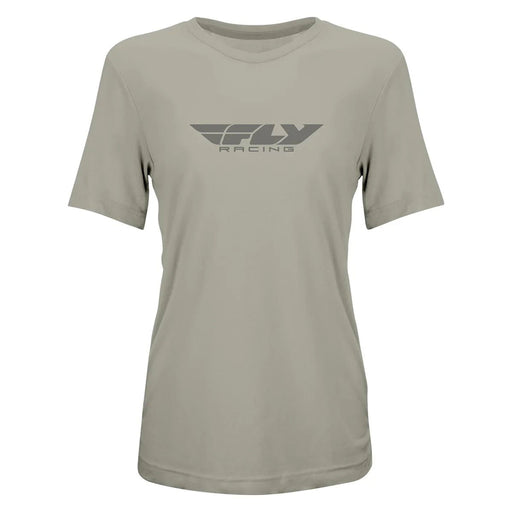 FLY Racing FLY Racing Women's Origin Corporate Tee Stone HeatherSM