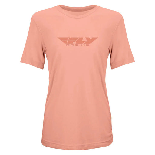 FLY Racing FLY Racing Women's Origin Corporate Tee PeachSM