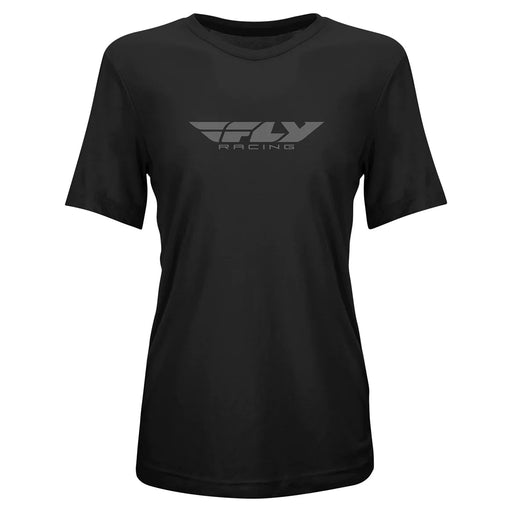 FLY Racing FLY Racing Women's Origin Corporate Tee Black/GreySM