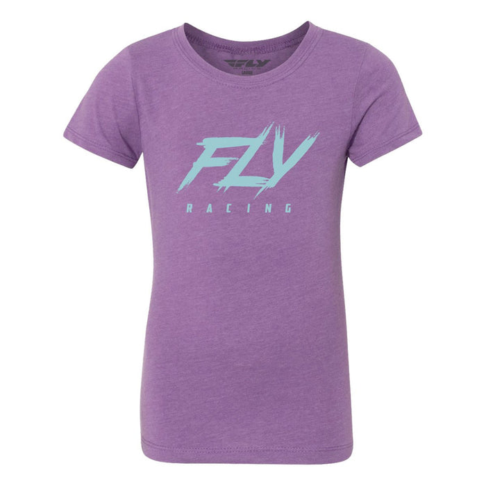 FLY Racing FLY Racing Youth Edge Tee PurpleYS