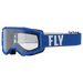 FLY Racing FLY Racing Youth Focus Goggle Blue & White - Clear Lens