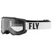 FLY Racing FLY Racing Youth Focus Goggle Black & White - Clear Lens