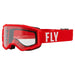 FLY Racing FLY Racing Youth Focus Goggle Red & White - Clear Lens