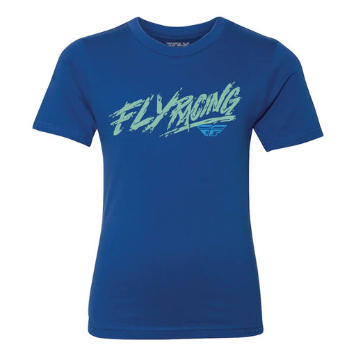 FLY Racing FLY Racing Youth Khaos Tee BlueYS