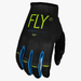 FLY Racing FLY Racing Youth Kinetic Prodigy Gloves Charcoal/Neon Green/True BlueYS