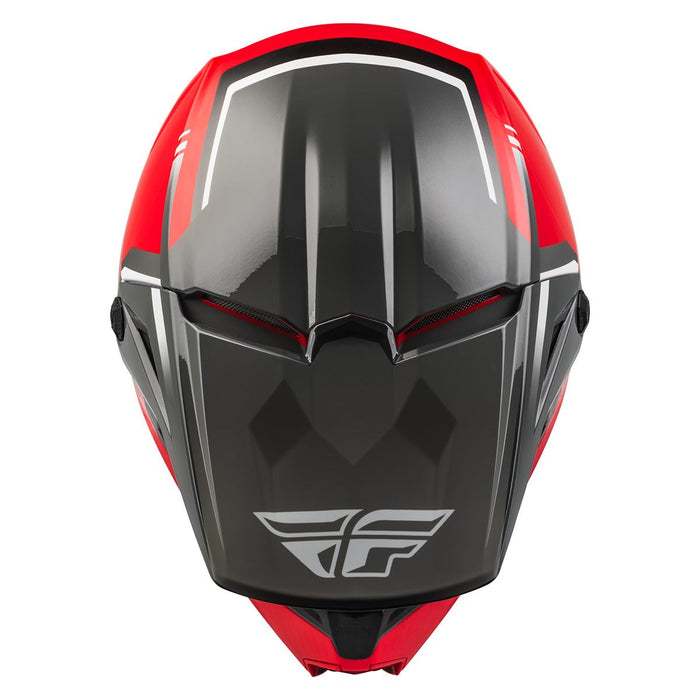 FLY Racing FLY Racing Youth Kinetic Vision Red/GreyYS