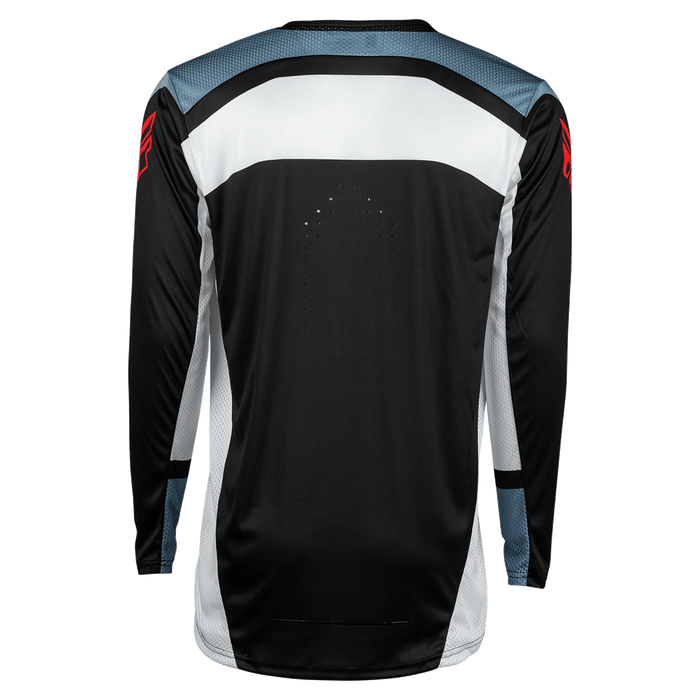 FLY Racing FLY Racing Youth Lite Jersey Black/White/Denim GreyYXL