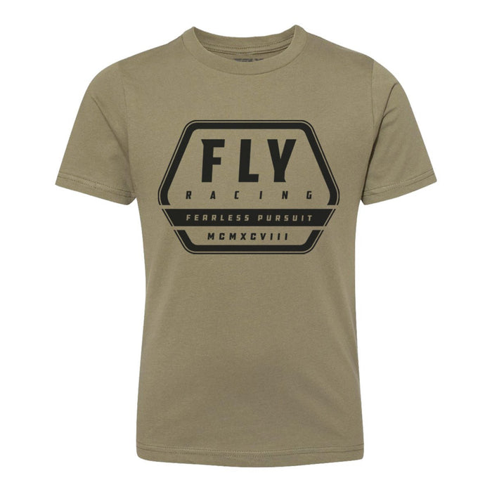 FLY Racing FLY Racing Youth Track Tee OliveYS