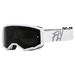 FLY Racing FLY Racing Youth Zone Goggle White // Dark Smoke + Smoke Lens