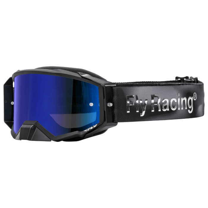 FLY Racing FLY Racing Zone Elite Goggle Black & Grey Camo // Dark Blue Mirror + Smoke Lens