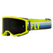 FLY Racing FLY Racing Zone Goggle Hi - Vis & Teal // Dark Smoke Lens + Posts