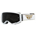 FLY Racing FLY Racing Zone Goggle Gold & White // Dark Smoke + Smoke Lens