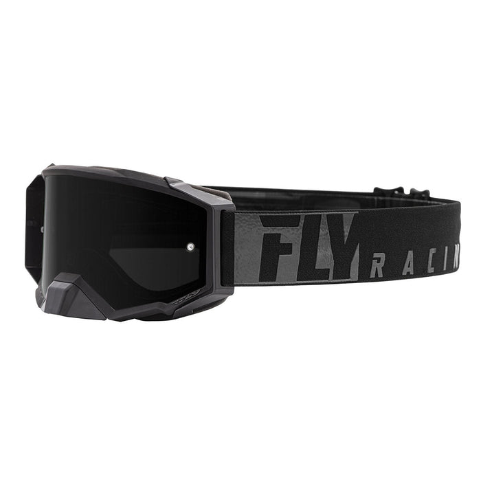 FLY Racing FLY Racing Zone Pro Goggle Blue // Sky Blue Mirror Smoke Lens + Posts