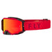 FLY Racing FLY Racing Zone Pro Goggle Blue // Sky Blue Mirror Smoke Lens + Posts