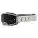 FLY Racing FLY Racing Zone Pro Goggle Grey // Dark Smoke Lens + Posts