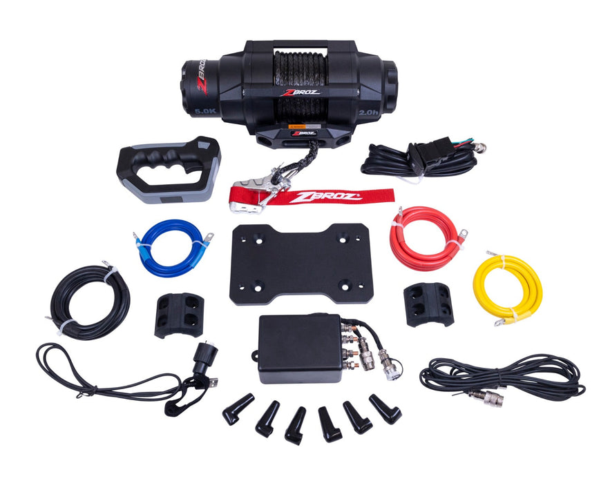 5000 LB. Universal UTV Winch W/ Remote – Default Title