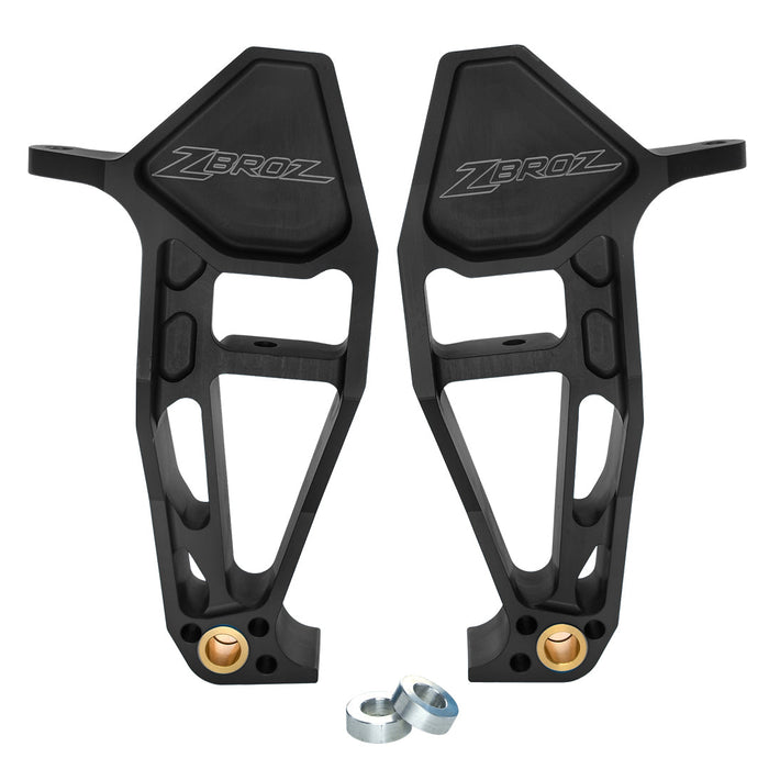 Polaris RMK Billet Spindles – Black