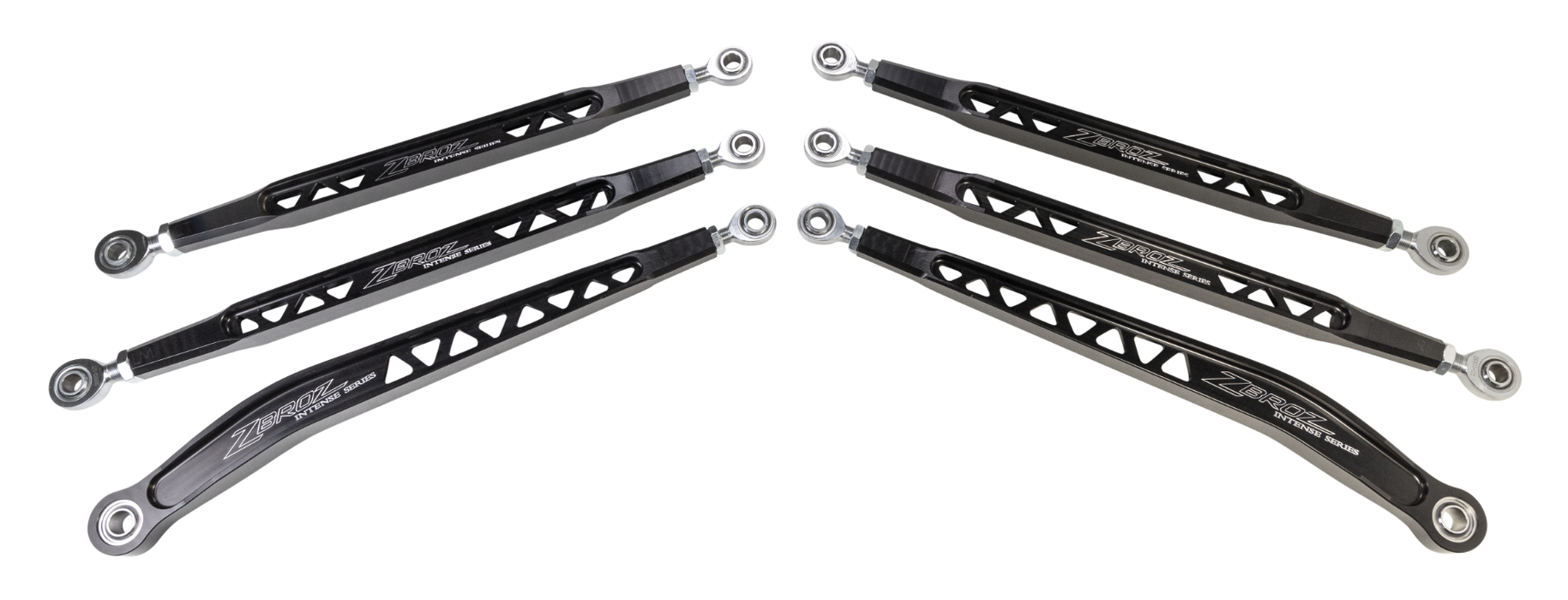 Can-Am Maverick X3 64" Intense Series Billet Radius Rod Kit – BLACK