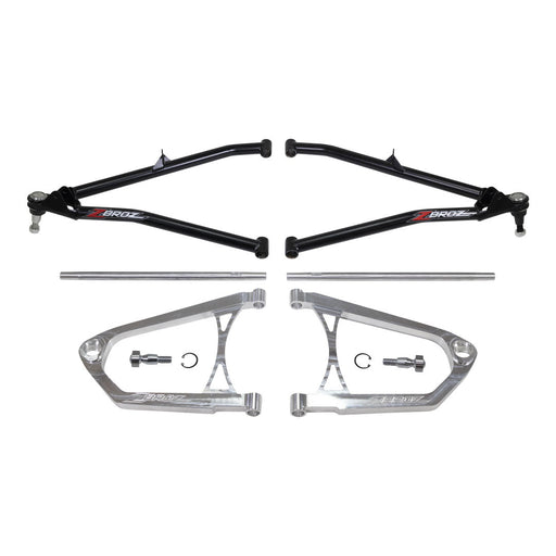 ZBROZ Ski-doo Gen 4/gen 5 | Lynx 34" Billet Upper/chromoly Raw A-arm Kit – RAW Uppers