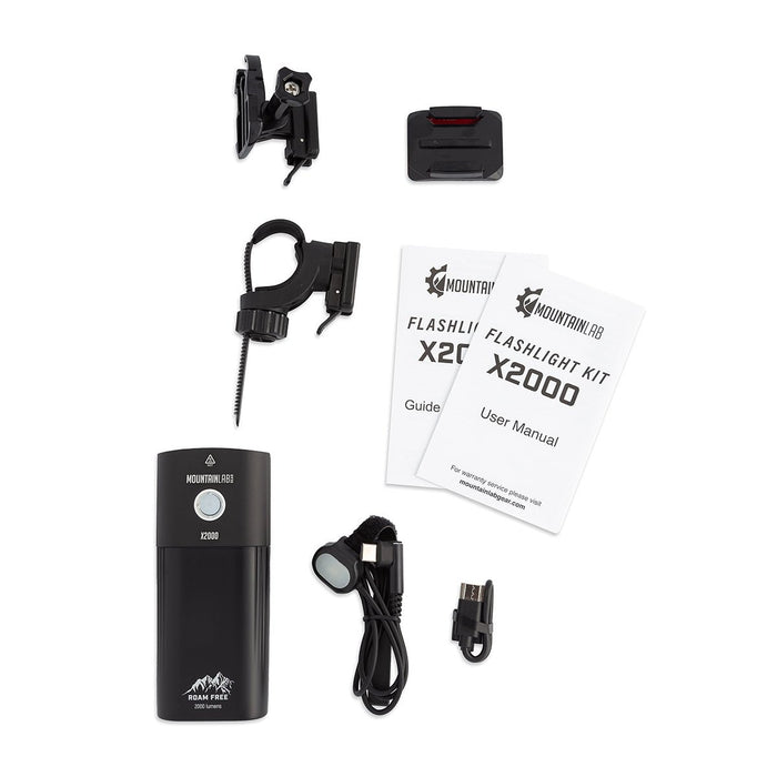 MOUNTAIN LAB Mountain Lab x2000 Flashlight Kit