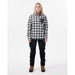 TOBE TOBE Boulder Flannel (CLEARANCE) Black/White2XS