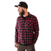 TOBE TOBE Sonora Flannel (CLEARANCE) Red/Navy2XS