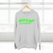 Printify WCS Team Hoodie (Green Logo) Heather GreyS