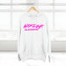 Printify WCS Team Hoodie (Pink Logo) Charcoal HeatherS