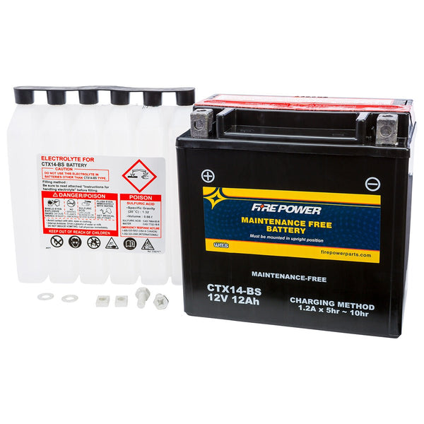 Fire Power Maintenance-Free Sealed Battery - 2